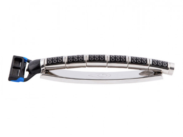 Razor G stamp Black Enamel