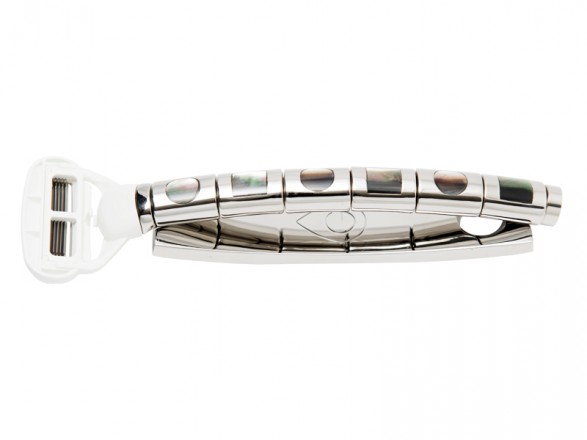 Razor Square and Round Grey Pearl